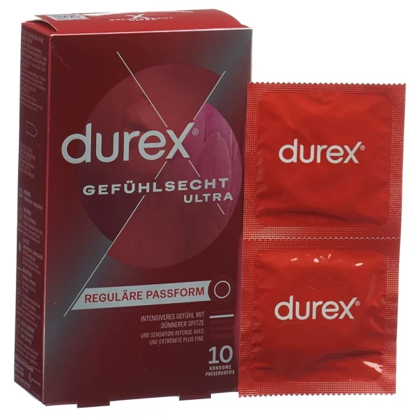 DUREX Gefühlsecht Ultra Präservativ 10 Stk