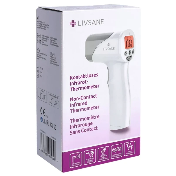 LIVSANE Kontaktloses Infrarot-Thermomet