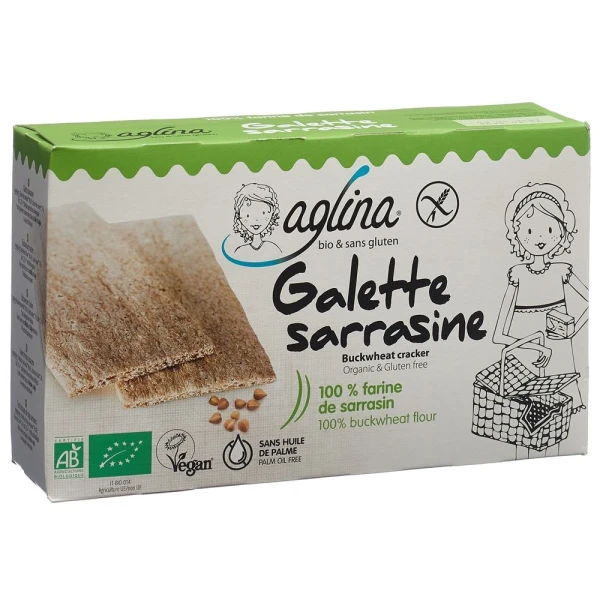 AGLINA Galette Buchweizen Bio 160 g