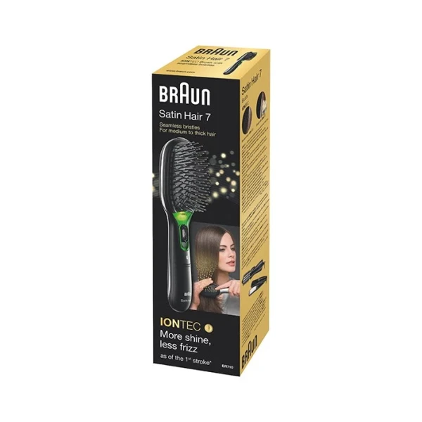 BRAUN Satin Hair 7 Iontec Black Handbrush