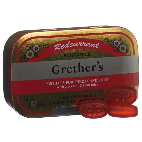 GRETHERS Redcurrant Vit C Past o Z Ds 110 g