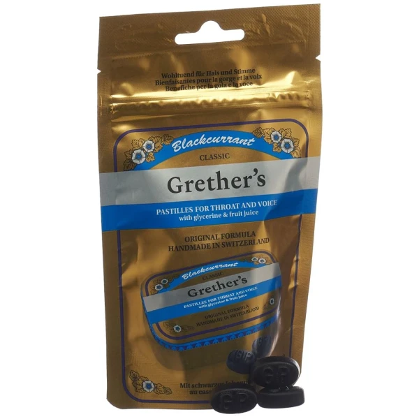 GRETHERS Blackcurrant Past Btl 110 g