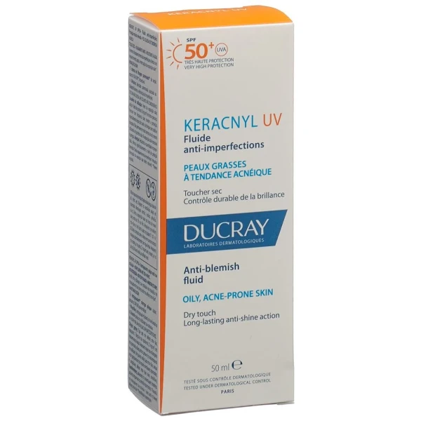 DUCRAY KERACNYL UV Fluid SPF50+ Tb 50 ml