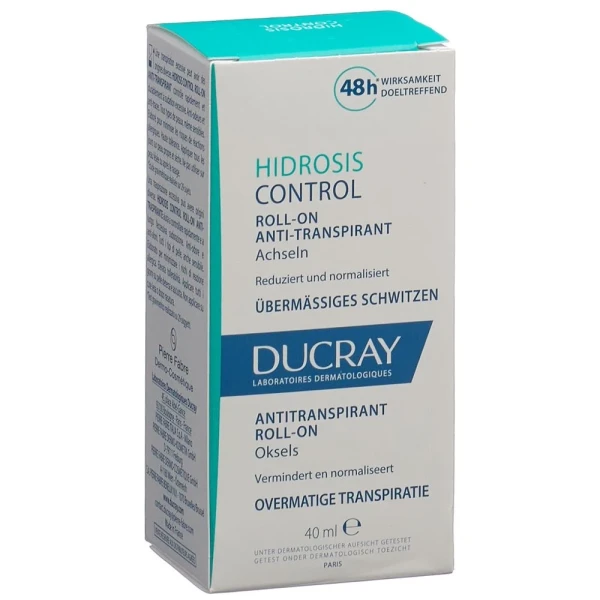 DUCRAY HIDROSIS CONTROL Anti-Transp Roll-on 40 ml