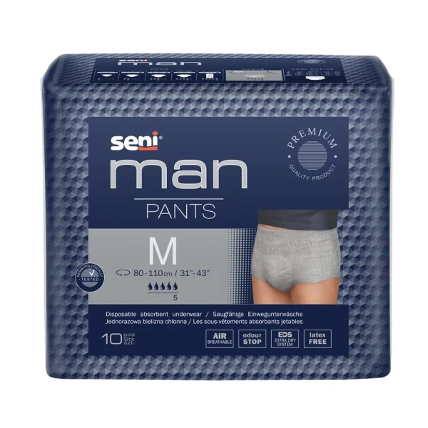 SENI Man Pants M Btl 10 Stk
