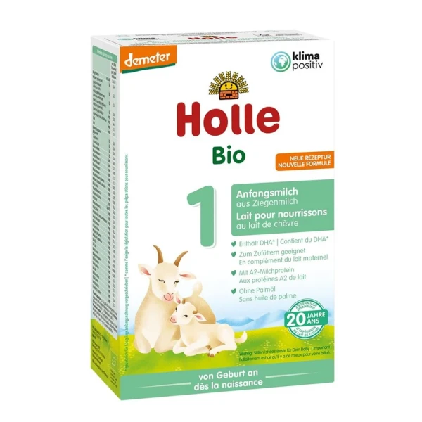 HOLLE Bio-Anfangsmilch 1 Ziegenmilch 400 g