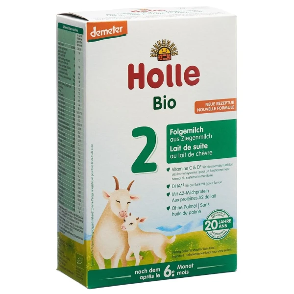 HOLLE Bio-Folgemilch 2 Ziegenmilch (n) 400 g