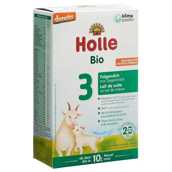 HOLLE Bio-Folgemilch 3 Ziegenmilch (n) 400 g