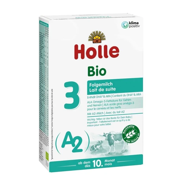 HOLLE A2 Bio-Folgemilch 3 (neu) 400 g