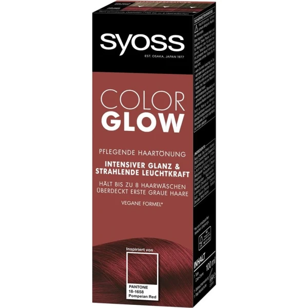 SYOSS Color Glow Pompeian Red