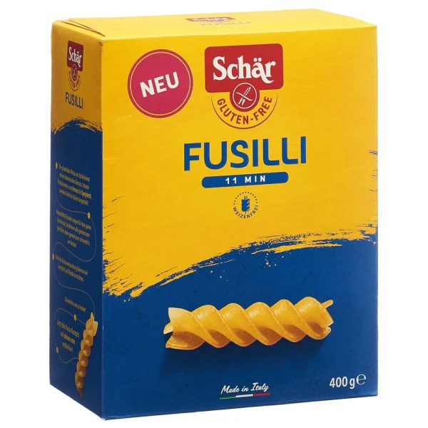 SCHÄR Pasta Fusili glutenfrei 400 g