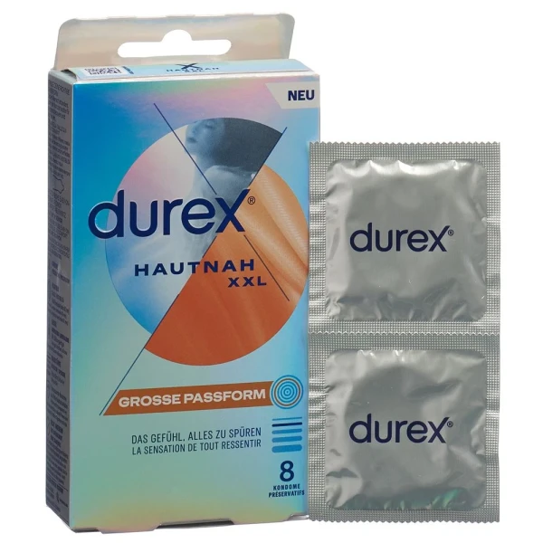 DUREX Hautnah XXL Präservativ 8 Stk