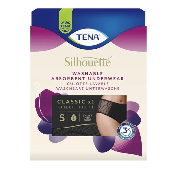 TENA Silhou Class Washable Underwear S schwa