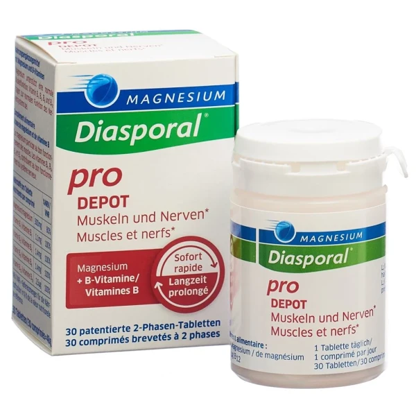 MAGNESIUM DIASPORAL Pro M+N Depot Tabl Ds 30 Stk