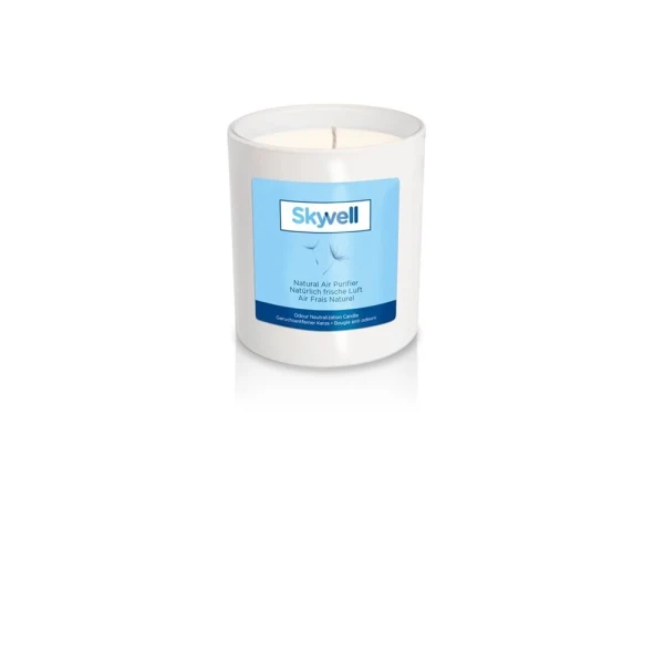 SKYVELL home Geruchsentferner Kerze Glas 200 ml