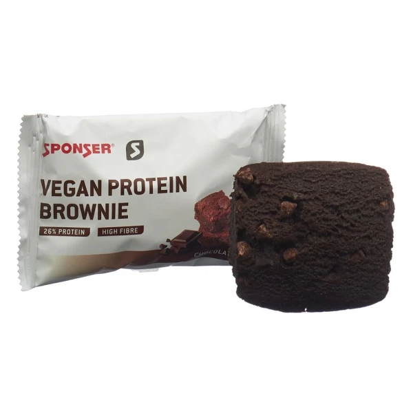SPONSER Vegan Protein Brownie Chocolat 50 g