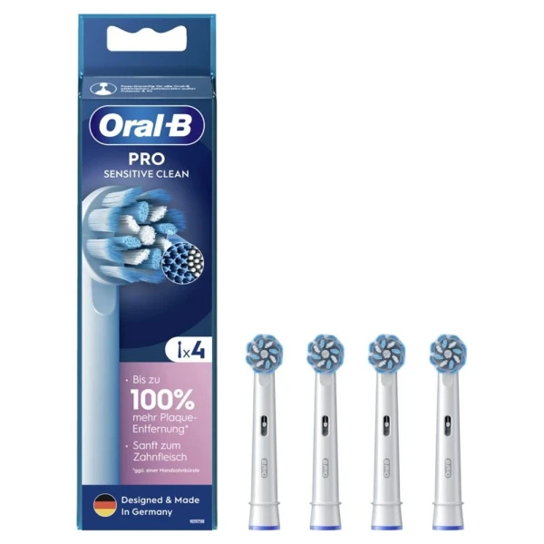 ORAL-B Aufsteckbürsten Sensitive Clean Pro 4 Stk