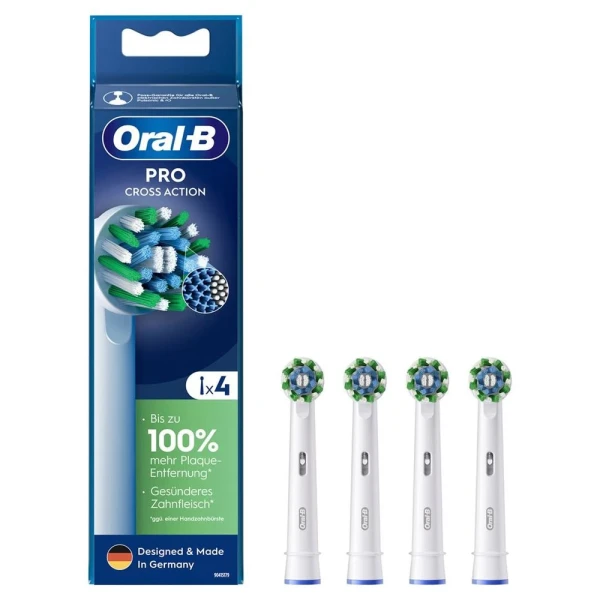 ORAL-B Aufsteckbürsten CrossAction Pro 4 Stk