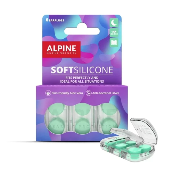 ALPINE SoftSilicone Gehörschutzstöpsel 6 Stk