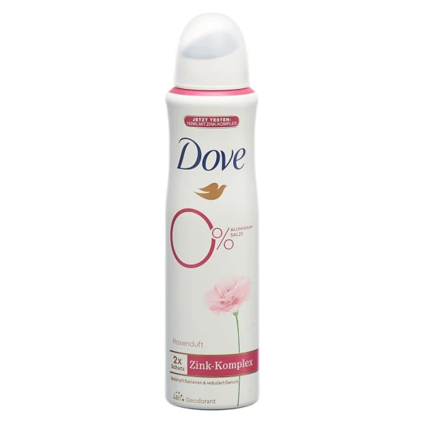 Dove Deo Aeros Spray 0% Rose 150 ml