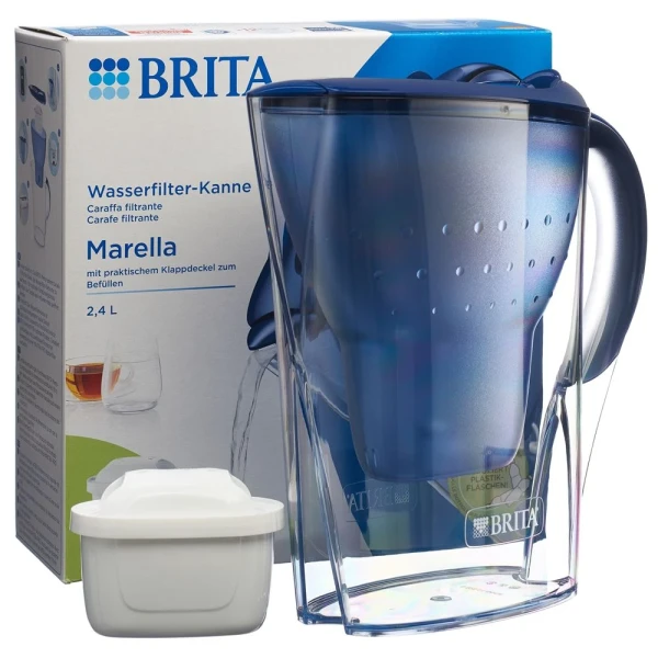 BRITA Wasserfilter Marella Maxtra Pro blau