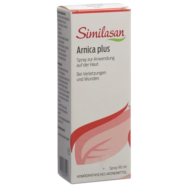 Hier sehen Sie den Artikel SIMILASAN Arnica plus Spray 90 ml aus der Kategorie Arzneimittel der Liste D. Dieser Artikel ist erhältlich bei pedro-shop.ch