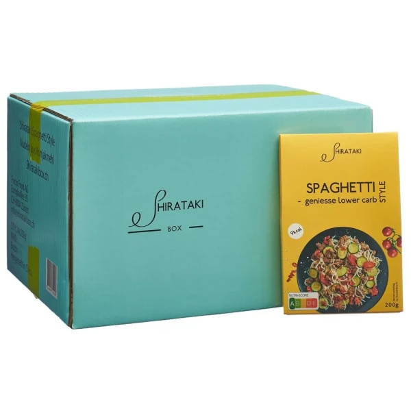 SHIRATAKI BOX Spaghetti Style glutenfr 200 g
