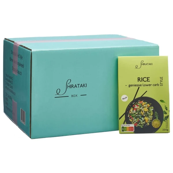 SHIRATAKI BOX Rice Style glutenfr 200 g
