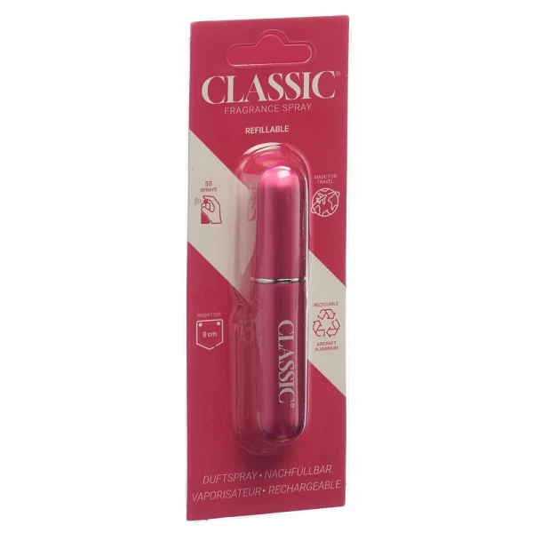 CLASSIC Duftspray nachfüllbar rosa