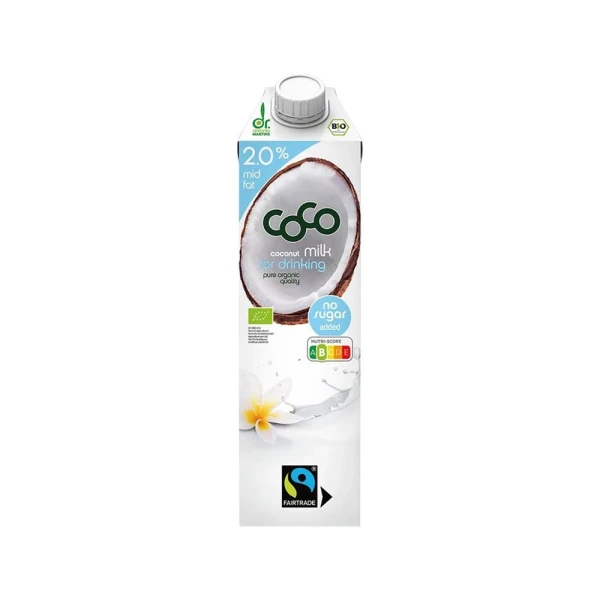 DR MARTINS Coco Milk zum Trinken Bio Tetra 1 lt