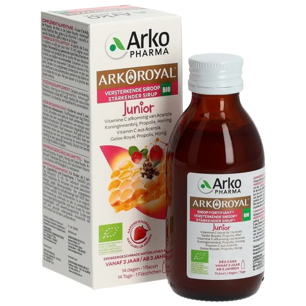 ARKOROYAL stärkender Sirup Junior Bio Fl 140 ml