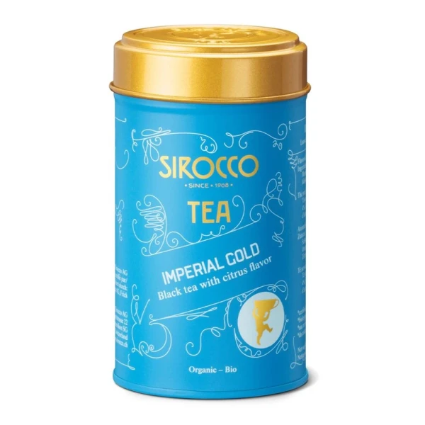 SIROCCO Teedose Medium Imperial Gold Ds 80 g