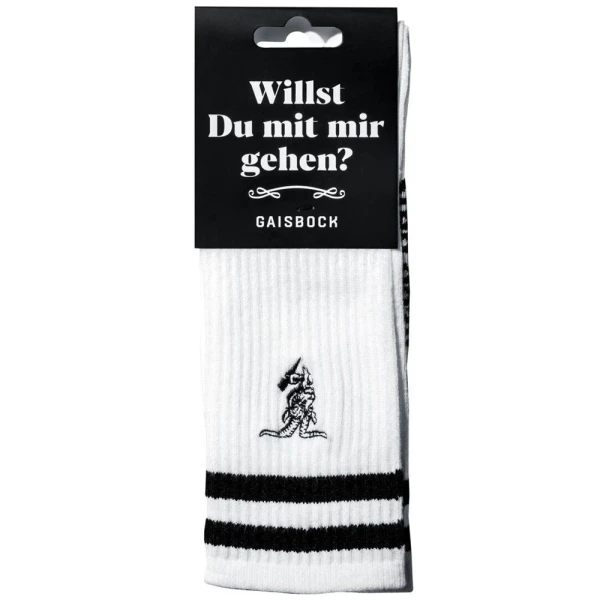 Gaisbock Socken 42/45 weiss 1 Paar