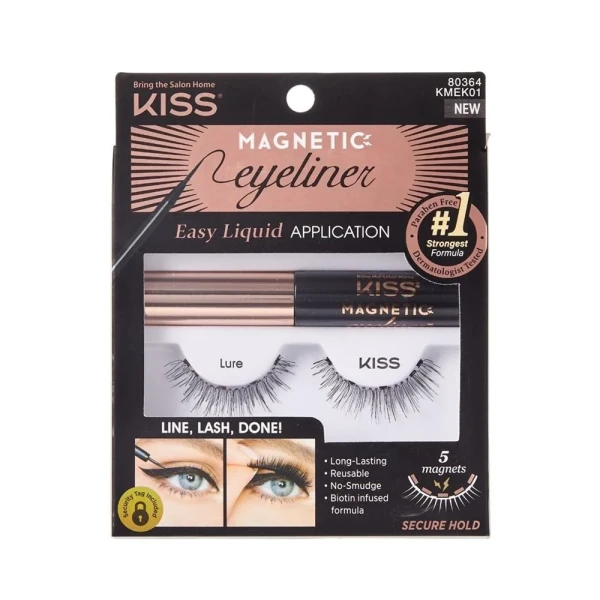 KISS Magnetic Eyeliner & Lash Kit Lure