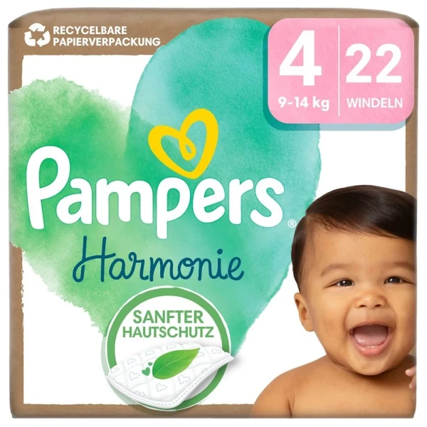 PAMPERS Harmonie Gr4 9-14kg Maxi Single 22 Stk