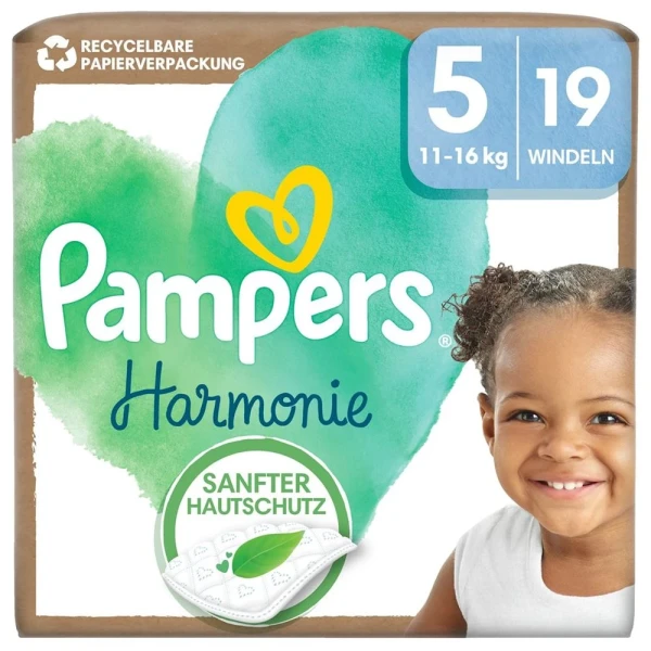 PAMPERS Harmonie Gr5 11+kg Junior Single 19 Stk