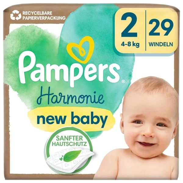 PAMPERS Harmonie Gr2 4-8kg Mini Single 29 Stk