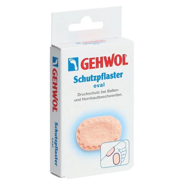 GEHWOL Schutzpflaster oval 4 Stk