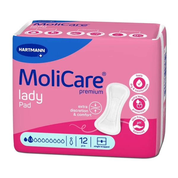 MOLICARE Premium Lady Pad 1.5 Tropfen Btl 12 Stk