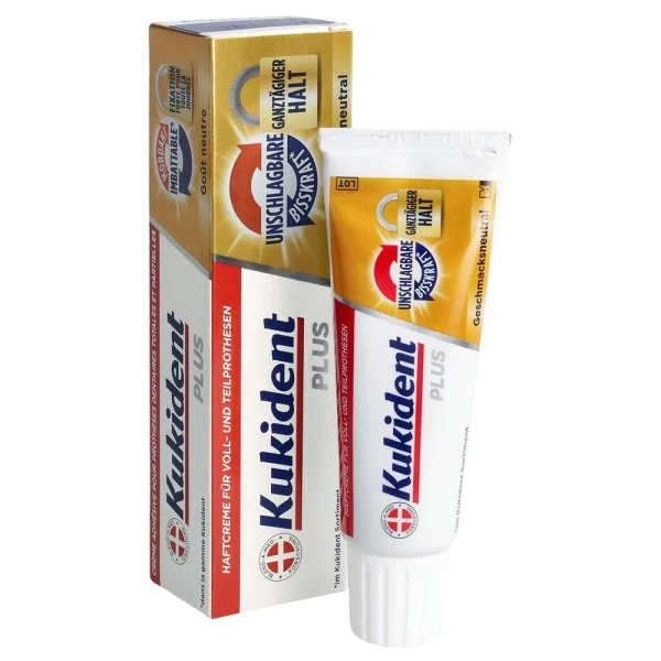KUKIDENT Plus Haftcreme starker Biss 40 g