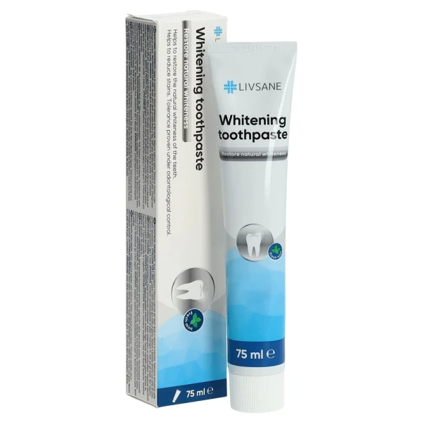 LIVSANE Whitening Zahnpasta Tb 75 ml
