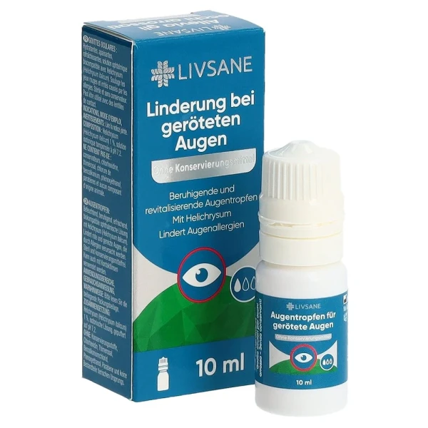 LIVSANE Linderung bei geröteten Augen Fl 10 ml
