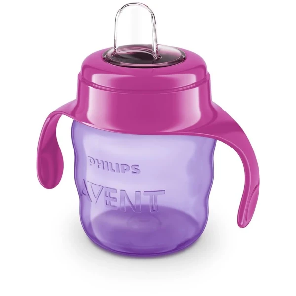 PHILIPS AVENT Schnabelbecher 200ml 6+M pink/lila