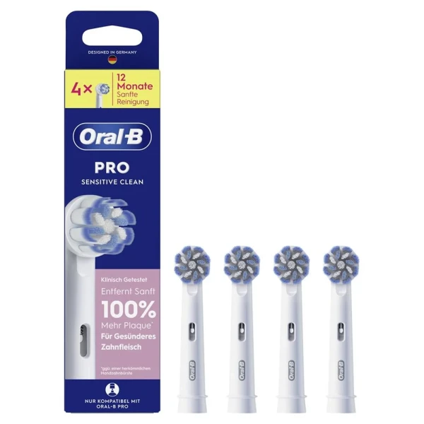ORAL-B Aufsteckbürsten Pro Sensitive Clean 4 Stk