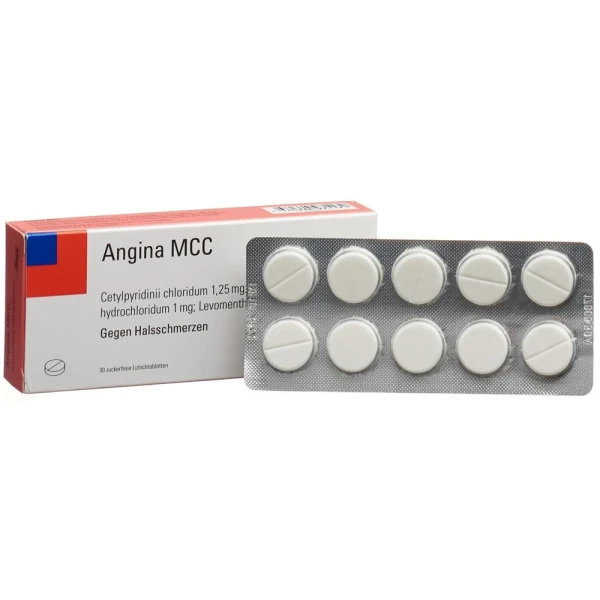 Hier sehen Sie den Artikel ANGINA MCC Streuli Lutschtabl 50 Stk aus der Kategorie Arzneimittel der Liste D. Dieser Artikel ist erhältlich bei pedro-shop.ch