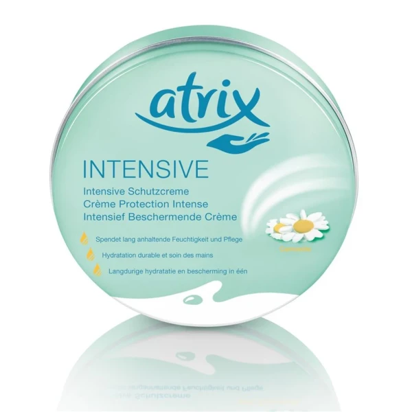 Hier sehen Sie den Artikel ATRIX Intensive Schutzcrème Ds 150 ml aus der Kategorie Hand-Balsam/Creme/Gel. Dieser Artikel ist erhältlich bei pedro-shop.ch