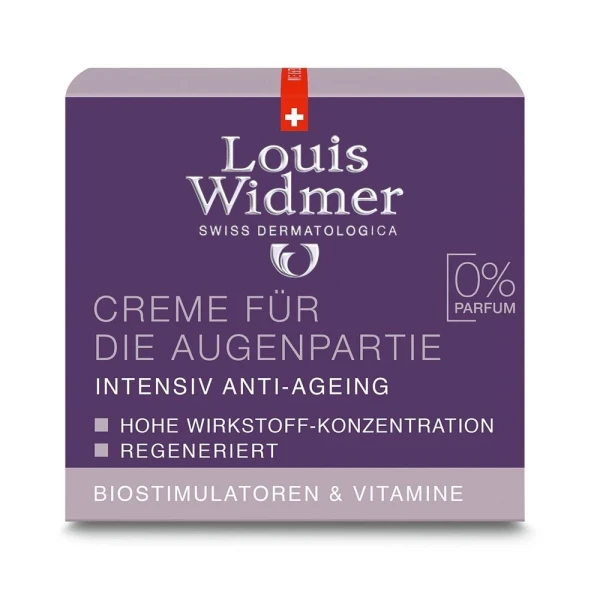 WIDMER Creme Contour des Yeux Unparf 30 ml