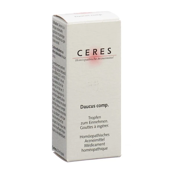 Hier sehen Sie den Artikel CERES DAUCUS COMP TROPFEN 20 ML aus der Kategorie . Dieser Artikel ist erhältlich bei pedro-shop.ch