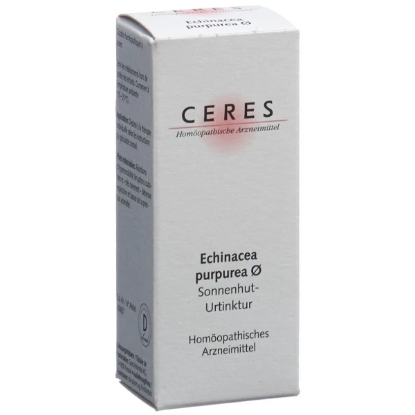 Hier sehen Sie den Artikel CERES Echinacea purpurea Urtinkt Fl 20 ml aus der Kategorie Homöopathische Arzneimittel. Dieser Artikel ist erhältlich bei pedro-shop.ch