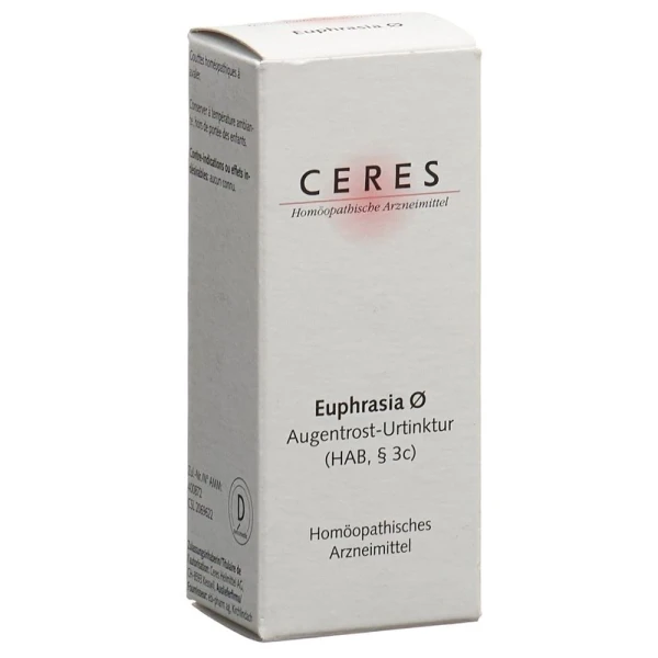 Hier sehen Sie den Artikel CERES EUPHRASIA URTINKT FL 20 ML aus der Kategorie . Dieser Artikel ist erhältlich bei pedro-shop.ch